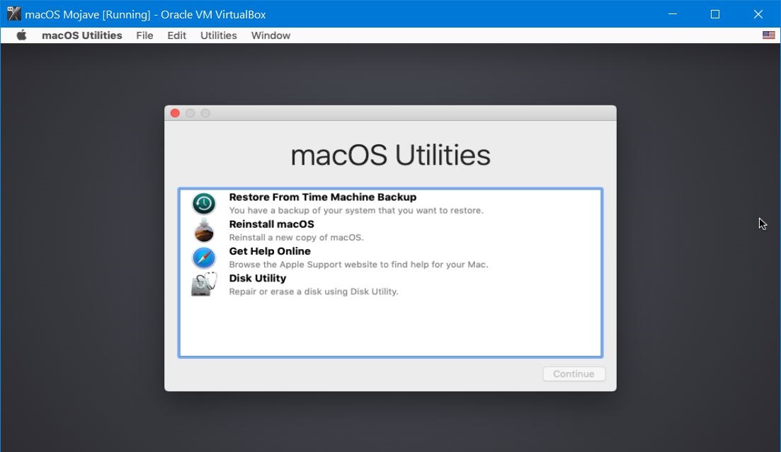 Backup utility for mac